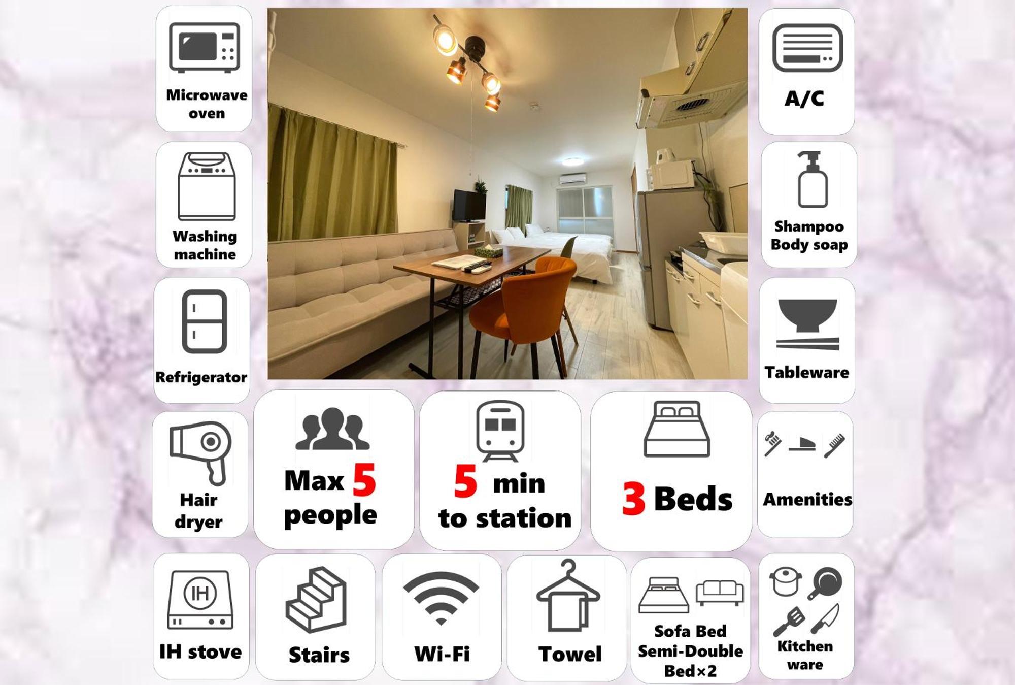 Apartment マルチステイ大阪天保山 *
